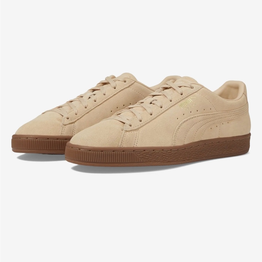 Cream Puma Sneakers